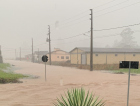 Chuva causa alagamento e traz prejuízos ao Sul de SC (FOTOS)