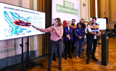 Previsão indica mais chuva para RS nos próximos dias 