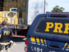 PRF apreende quase 400 mil maços de cigarro em Tubarão
