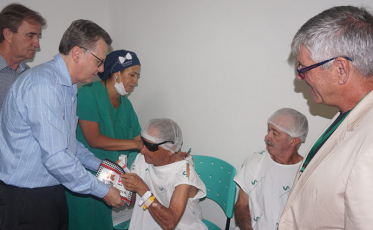 Amrec recebe mutirão de cirurgias de catarata