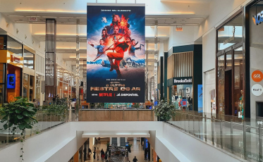 Em 2023, Almeida Junior impactou 30 milhões de pessoas com circuito de mídia digital na sua rede de shoppings em SC 