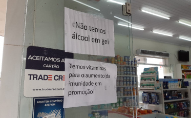 A busca intensa pelo álcool gel
