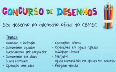 Corpo de Bombeiros lança concurso que definirá desenhos para novo calendário