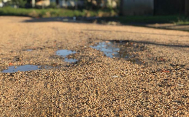Sangão quer pavimentação, mas ganha usina de reciclagem