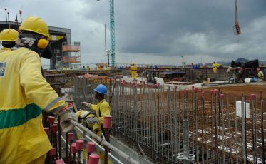 Confiança do empresário da construção tem primeira alta do ano