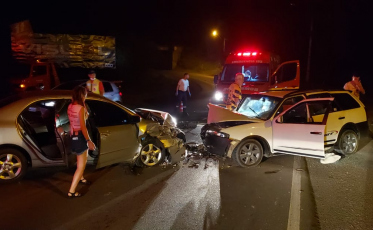 Acidente grave na rodovia Jorge Lacerda deixa cinco feridos 