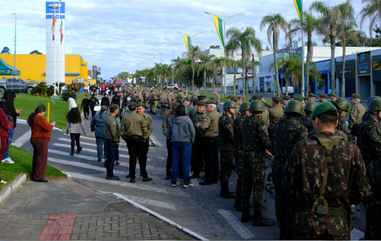 Criciúma celebra 7 de Setembro com desfile nesta segunda-feira