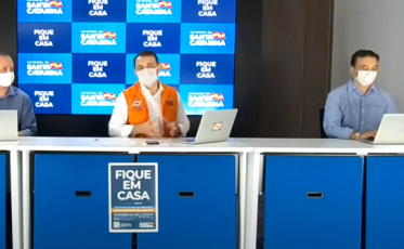 “A crise é gerenciada frequentemente”, diz Carlos Moisés