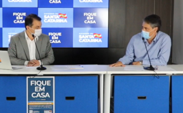 Carlos Moisés nega que SC será próximo epicentro da Covid-19