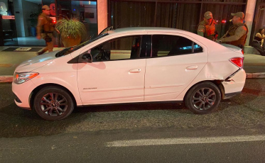 Criciúma: homem causa acidente, foge da PM e acaba preso por embriaguez ao volante