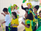 Escolas se preparam para os jogos do Brasil na Copa