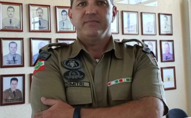Coronel Dimitri, dois anos à frente da PM em Criciúma