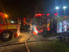 Em Cocal do Sul, bombeiros utilizam pela primeira vez a maior Auto Escada da América Latina
