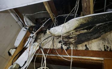 Criciúma: morador controla incêndio em residência no bairro Mina do Mato