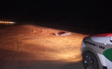 Corpo encontrado na orla do Rincão