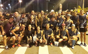 Araranguaenses na Maratona de Florianópolis