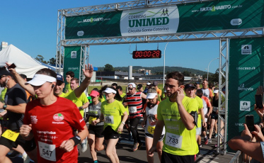 Corrida Unimed Criciúma reúne mais de 500 atletas