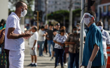 Covid-19: Brasil com 44% dos pacientes curados