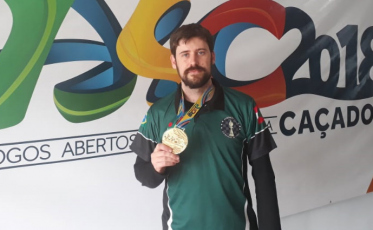 Claudionor Pirola é ouro no xadrez individual do Jasc