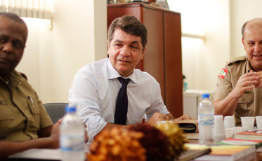 Prefeito de Criciúma se reúne com lideranças policiais 