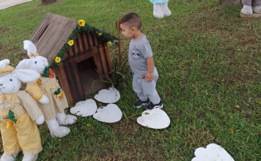 Clima de Páscoa: Decoração especial enfeita Maracajá 