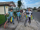 Serviço de Convivência do CRAS Santa Luzia realiza passeio ciclístico