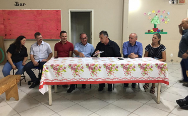 Prefeito lança reconstrução de creche em Forquilhinha