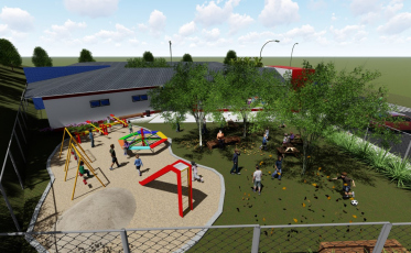 Uma nova creche para atender a Mina do Mato