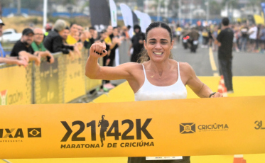Maratona de Criciúma reúne 3,5 mil atletas em edição histórica