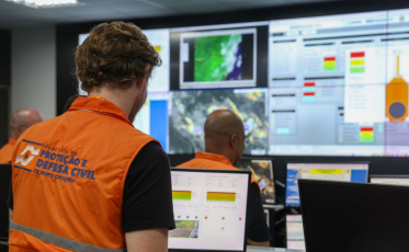 Alerta laranja: SC tem risco de temporais e chuva volumosa