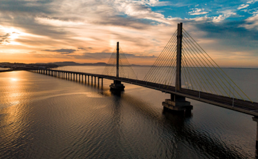 Ponte Anita Garibaldi é alvo de investigação do MPF após rompimento de cabos