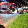Colisão entre dois carros mata uma pessoa na Rodovia Luiz Rosso