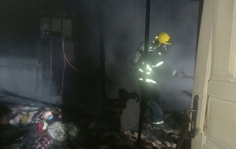 Fogo destrói móveis e eletrodomésticos em residência de Balneário Rincão