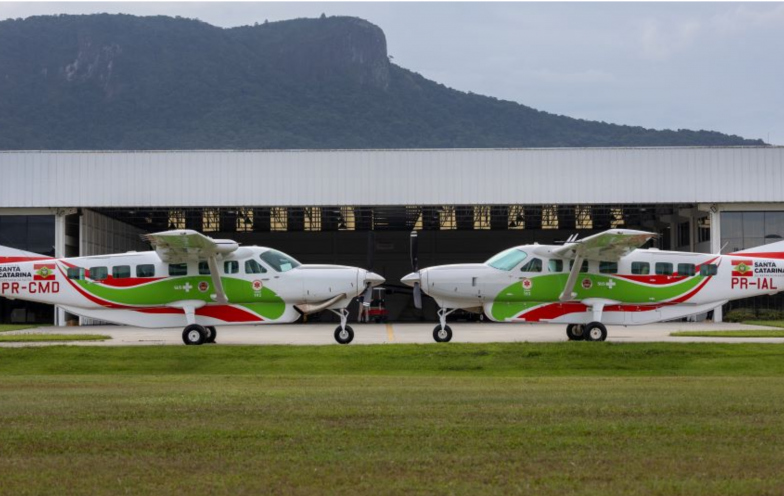 Avião mais lento e preço de R$ 11,8 milhões colocam contrato de táxi aéreo de SC na mira do TCE
