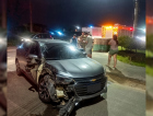 Colisão entre carro e moto deixa motociclista gravemente ferido na SC-445, em Içara
