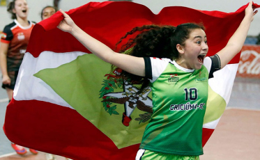 Futsal de Criciúma é tricampeão dos Jogos Escolares da Juventude