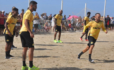 Criciúma treina na arena do Praião