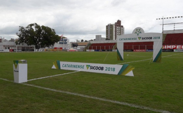 Hercílio Luz e Criciúma não saem do zero no primeiro tempo