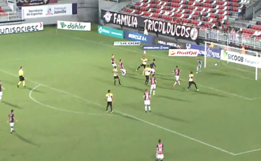 Tigre à frente do JEC no primeiro tempo