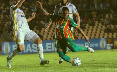 Tigre se afasta da zona de rebaixamento com vitória sobre Sampaio Corrêa