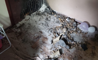 Princípio de incêndio atinge residência em Criciúma