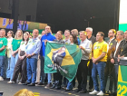 Jorginho reúne 30 prefeitos e cerca de 2,5 mil pessoas em ato de campanha em Criciúma 