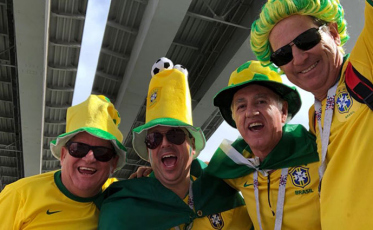 Criciumenses na Copa da Rússia e preparados para o jogo do Brasil