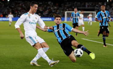 Cristiano Ronaldo decide e Real Madrid vence o Grêmio