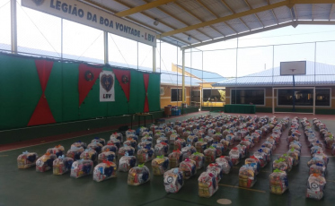 Legião da Boa Vontade irá entregar alimentos à famílias carentes de Criciúma