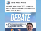 Divulgação de debate em rede social de prefeitura rende polêmica