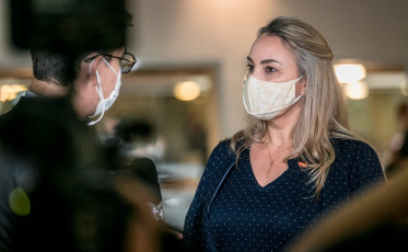 Como governadora novamente, Daniela Reinehr, já faz planos para o estado