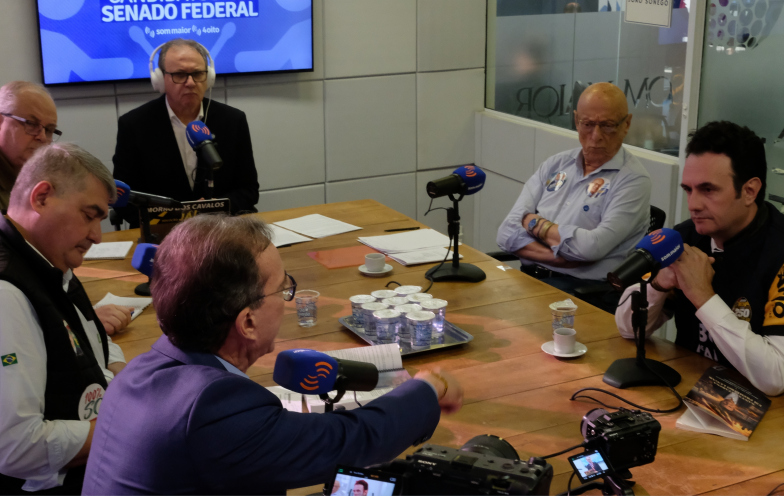 Candidatos ao Senado trocam perguntas sobre apostas, endividamento e Morro dos Cavalos 