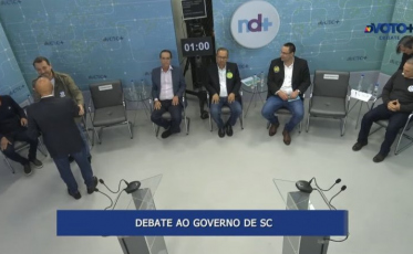 Debate do Grupo Nd com candidatos ao governo teve formato mais dinâmico do que seus participantes