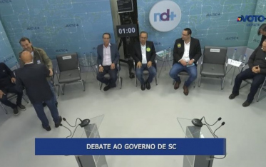 Debate do Grupo Nd com candidatos ao governo teve formato mais dinâmico do que seus participantes